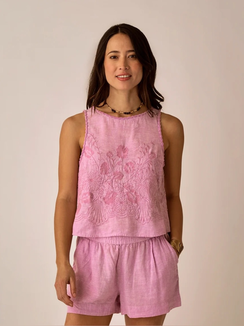 Carve Designs LOU LINEN TANK
